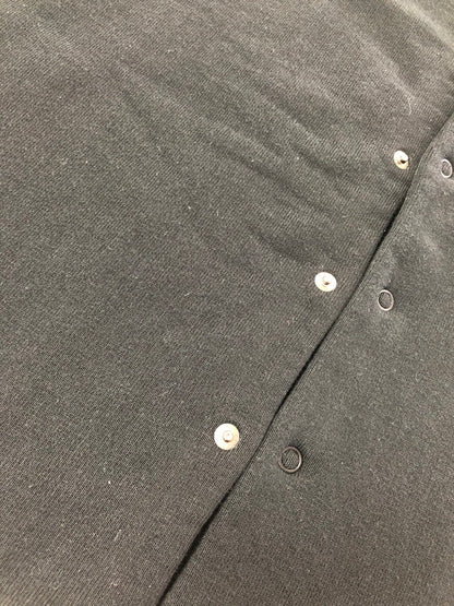 【中古品】【メンズ】 BRU NA BOINNE ブルー ナ ボイン SNAP CARDIGAN 8249-3 スナップ カーディガン トップス 140-260619-rt-09-tagh サイズ：M カラー：ブラック 万代Net店