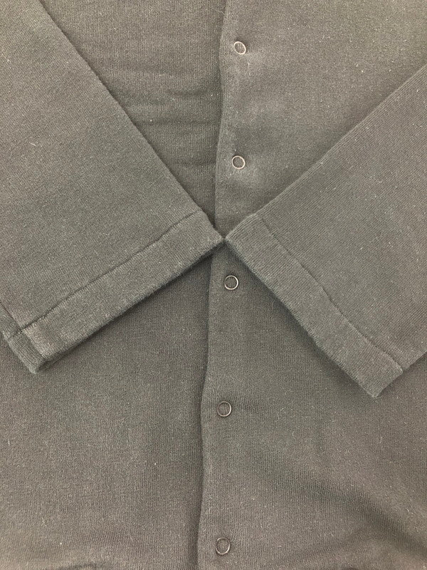【中古品】【メンズ】 BRU NA BOINNE ブルー ナ ボイン SNAP CARDIGAN 8249-3 スナップ カーディガン トップス 140-260619-rt-09-tagh サイズ：M カラー：ブラック 万代Net店