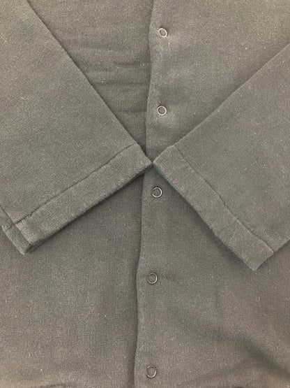 【中古品】【メンズ】 BRU NA BOINNE ブルー ナ ボイン SNAP CARDIGAN 8249-3 スナップ カーディガン トップス 140-260619-rt-09-tagh サイズ：M カラー：ブラック 万代Net店