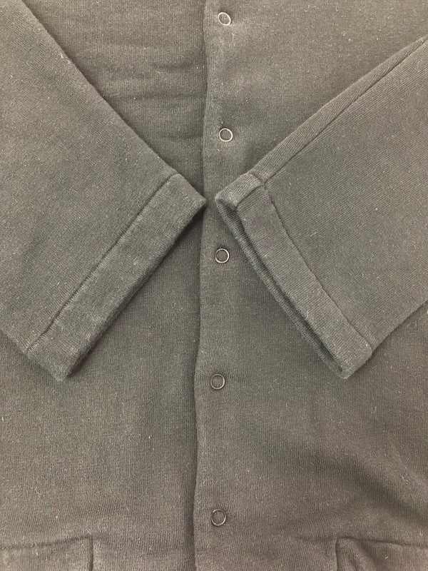 【中古品】【メンズ】 BRU NA BOINNE ブルー ナ ボイン SNAP CARDIGAN 8249-3 スナップ カーディガン トップス 140-260619-rt-09-tagh サイズ：M カラー：ブラック 万代Net店