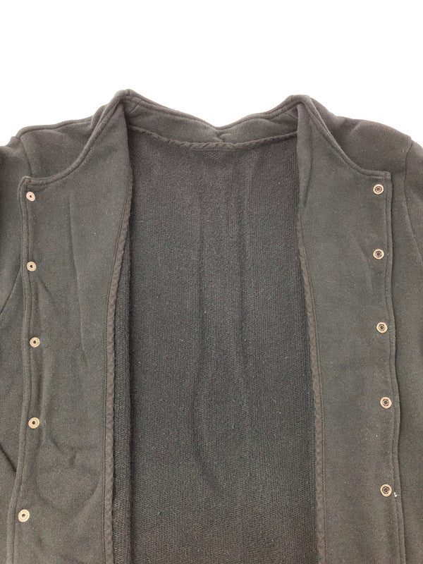 【中古品】【メンズ】 BRU NA BOINNE ブルー ナ ボイン SNAP CARDIGAN 8249-3 スナップ カーディガン トップス 140-260619-rt-09-tagh サイズ：M カラー：ブラック 万代Net店