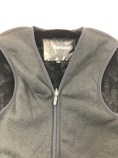 【中古品】【メンズ】 BARBOUR バブアー REVERSIBLE FUR VEST リバーシブル ファー ベスト アウター 144-260622-na-21-tagh サイズ：38 カラー：ブラック 万代Net店