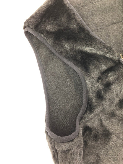 【中古品】【メンズ】 BARBOUR バブアー REVERSIBLE FUR VEST リバーシブル ファー ベスト アウター 144-260622-na-21-tagh サイズ：38 カラー：ブラック 万代Net店