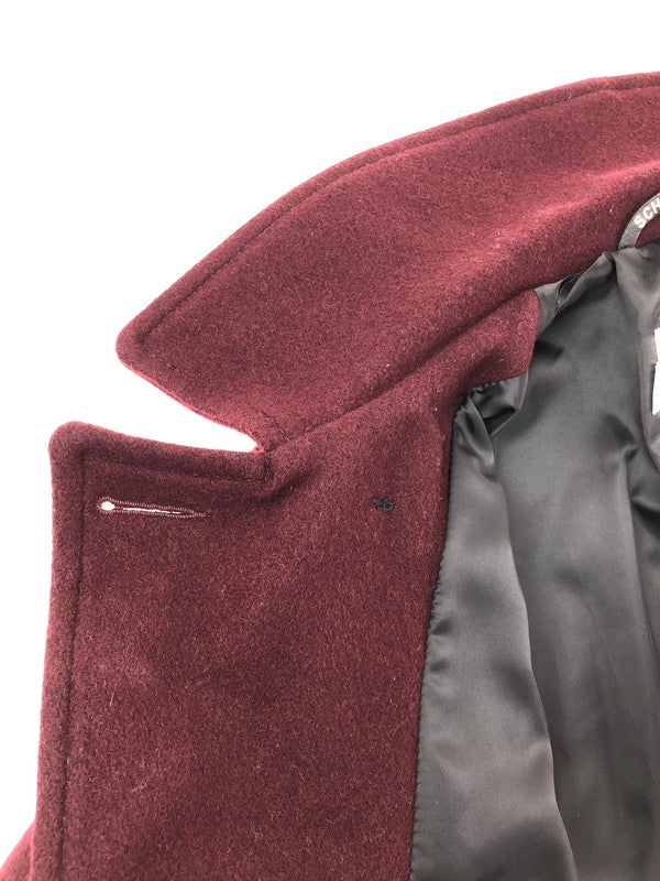 【中古品】【メンズ】 SCHOTT BROS ショット USA製 P COAT 7118 ピーコート アウター 145-260622-na-23-tagh サイズ：38 カラー：ボルドー 万代Net店