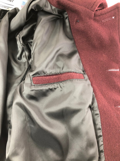 【中古品】【メンズ】 SCHOTT BROS ショット USA製 P COAT 7118 ピーコート アウター 145-260622-na-23-tagh サイズ：38 カラー：ボルドー 万代Net店
