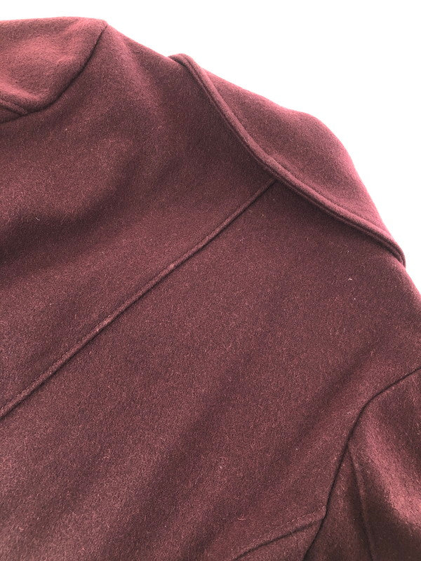 【中古品】【メンズ】 SCHOTT BROS ショット USA製 P COAT 7118 ピーコート アウター 145-260622-na-23-tagh サイズ：38 カラー：ボルドー 万代Net店