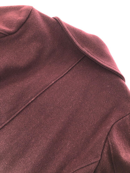 【中古品】【メンズ】 SCHOTT BROS ショット USA製 P COAT 7118 ピーコート アウター 145-260622-na-23-tagh サイズ：38 カラー：ボルドー 万代Net店