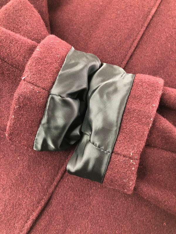 【中古品】【メンズ】 SCHOTT BROS ショット USA製 P COAT 7118 ピーコート アウター 145-260622-na-23-tagh サイズ：38 カラー：ボルドー 万代Net店