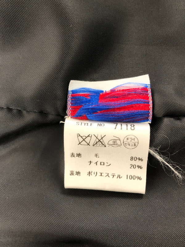 【中古品】【メンズ】 SCHOTT BROS ショット USA製 P COAT 7118 ピーコート アウター 145-260622-na-23-tagh サイズ：38 カラー：ボルドー 万代Net店