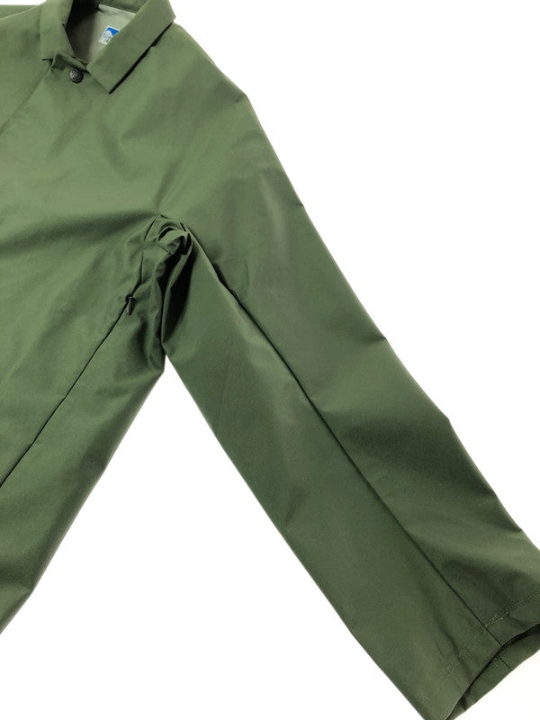 【中古品】【メンズ】 POWDERHORN MOUNTAINEERING パウダーホーン マウンテニアリング NYLON LONG COAT ナイロン ロングコート アウター 144-260622-na-24-tagh サイズ：M カラー：カーキ 万代Net店