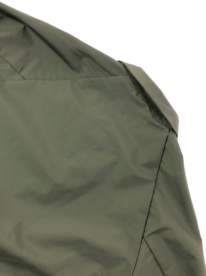 【中古品】【メンズ】 POWDERHORN MOUNTAINEERING パウダーホーン マウンテニアリング NYLON LONG COAT ナイロン ロングコート アウター 144-260622-na-24-tagh サイズ：M カラー：カーキ 万代Net店