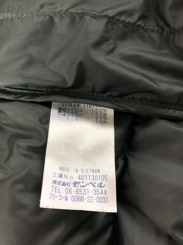 【現状渡し品】【メンズ】 MONT-BELL モンベル LIGHT ALPINE DOWN PARKA 1101430 ライトアルパイン ダウン パーカ ジャケット アウター 144-260622-na-29-tagh サイズ：L カラー：ブラック 万代Net店