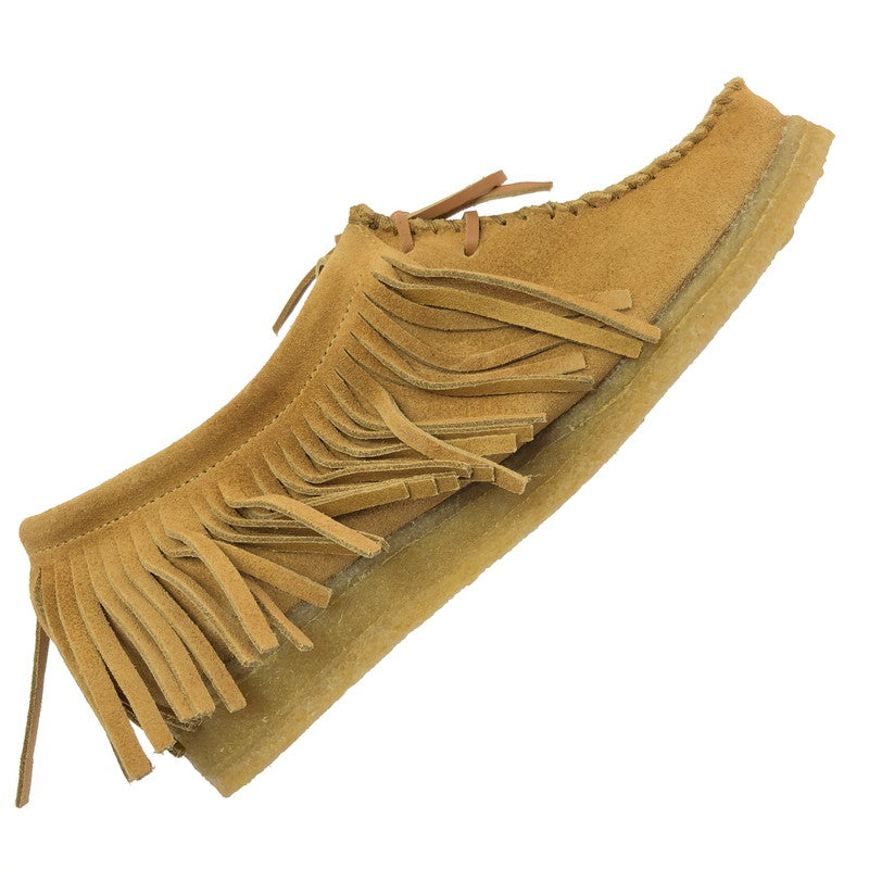 【中古品】【メンズ】 INSCRINE アンスクリア × CLARKS クラークス WALLABEE 261727007085 ワラビー ブーツ 靴 164-260627-na-06-tagh サイズ：US 9 1/2 M カラー：キャメル系 万代Net店
