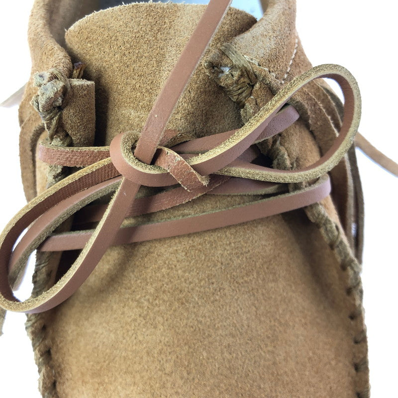【中古品】【メンズ】 INSCRINE アンスクリア × CLARKS クラークス WALLABEE 261727007085 ワラビー ブーツ 靴 164-260627-na-06-tagh サイズ：US 9 1/2 M カラー：キャメル系 万代Net店