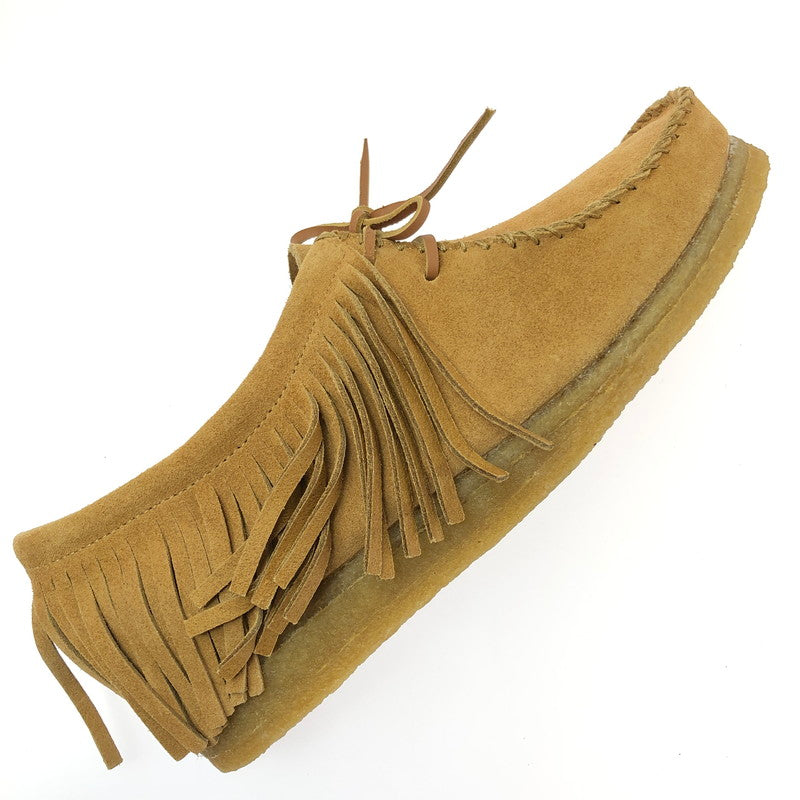 【中古品】【メンズ】 INSCRINE アンスクリア × CLARKS クラークス WALLABEE 261727007085 ワラビー ブーツ 靴 164-260627-na-06-tagh サイズ：US 9 1/2 M カラー：キャメル系 万代Net店