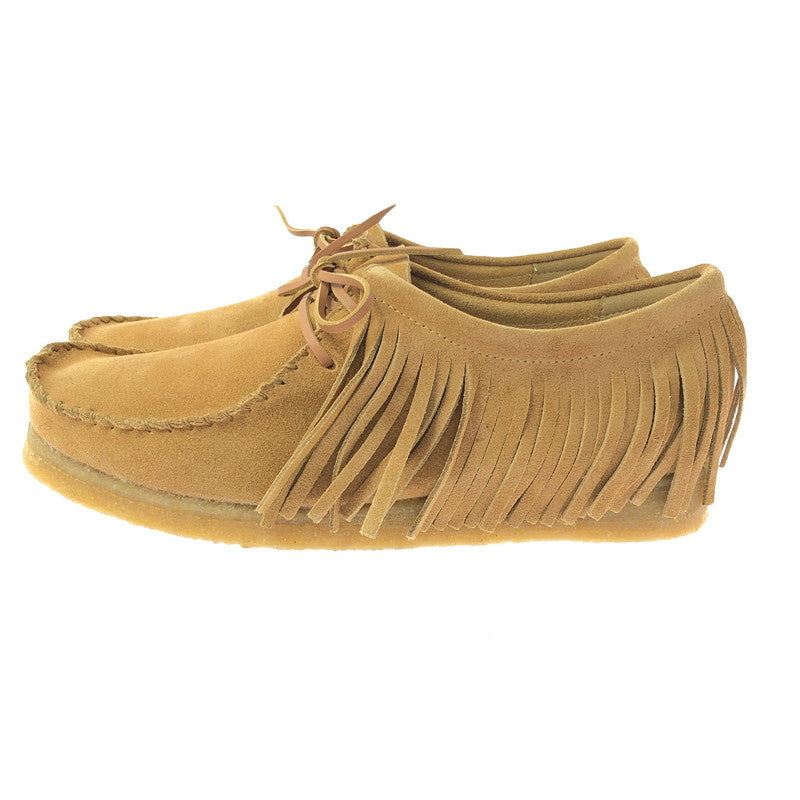 【中古品】【メンズ】 INSCRINE アンスクリア × CLARKS クラークス WALLABEE 261727007085 ワラビー ブーツ 靴 164-260627-na-06-tagh サイズ：US 9 1/2 M カラー：キャメル系 万代Net店