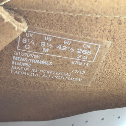 【中古品】【メンズ】 INSCRINE アンスクリア × CLARKS クラークス WALLABEE 261727007085 ワラビー ブーツ 靴 164-260627-na-06-tagh サイズ：US 9 1/2 M カラー：キャメル系 万代Net店