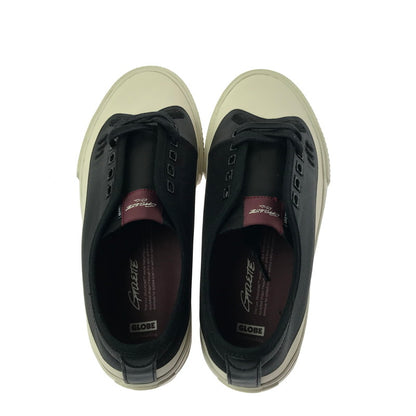 【中古美品】【メンズ】 GLOBE グローブ GILLETTE ジレット スニーカー 靴 162-260622-na-17-tagh サイズ：26.5cm US 8.5 カラー：BLACK/CREAM 万代Net店