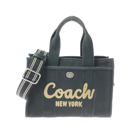 【現状渡し品】【レディース】 COACH コーチ CARGO TOTE J2457-CP164 カーゴ トート 2WAYバッグ ショルダーバッグ ハンドバッグ カバン 180-260616-na-04-tagh カラー：ブラック 万代Net店