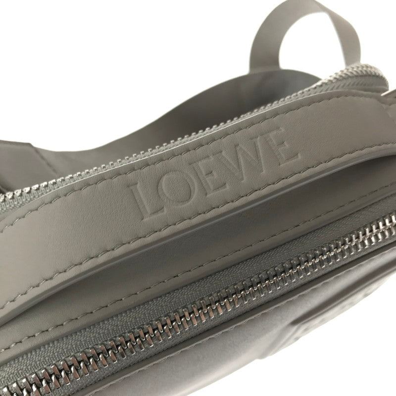 【中古品】【レディース】 LOEWE ロエベ CROSS BODY CAMERA BAG MINI 0011326543 クロスボディ カメラ バック 2WAYバッグ ショルダーバッグ カバン 180-260608-na-02-tagh カラー：SHELL GRAY 万代Net店