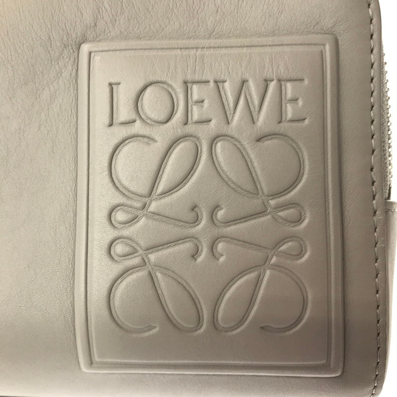 【中古品】【レディース】 LOEWE ロエベ CROSS BODY CAMERA BAG MINI 0011326543 クロスボディ カメラ バック 2WAYバッグ ショルダーバッグ カバン 180-260608-na-02-tagh カラー：SHELL GRAY 万代Net店