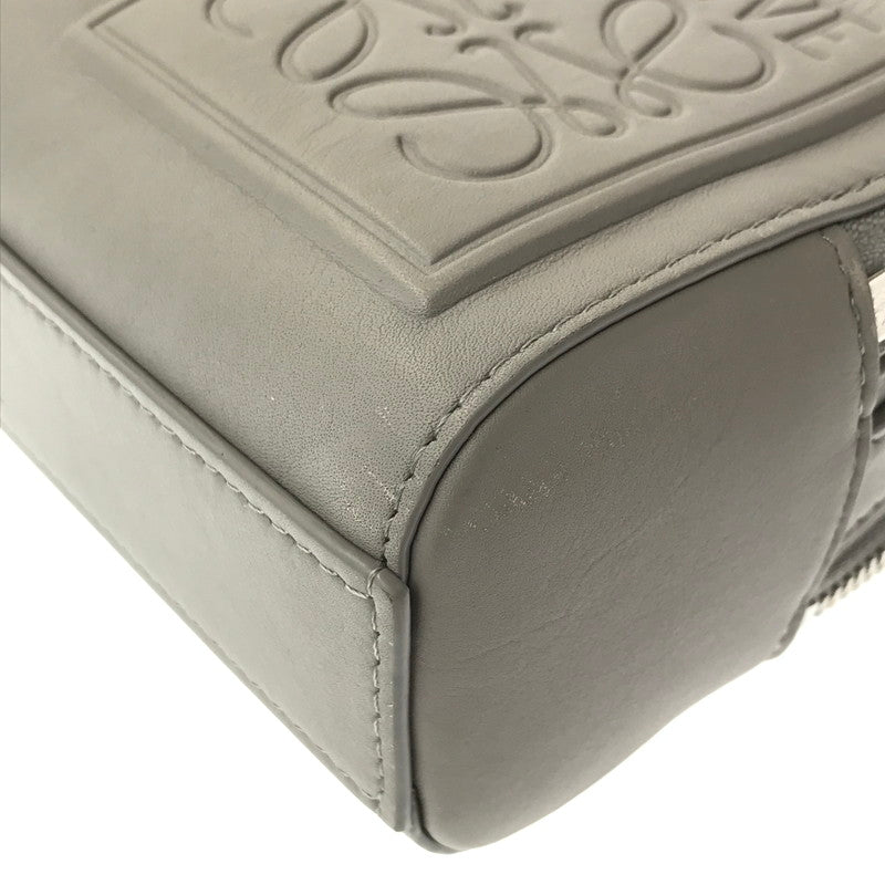 【中古品】【レディース】 LOEWE ロエベ CROSS BODY CAMERA BAG MINI 0011326543 クロスボディ カメラ バック 2WAYバッグ ショルダーバッグ カバン 180-260608-na-02-tagh カラー：SHELL GRAY 万代Net店