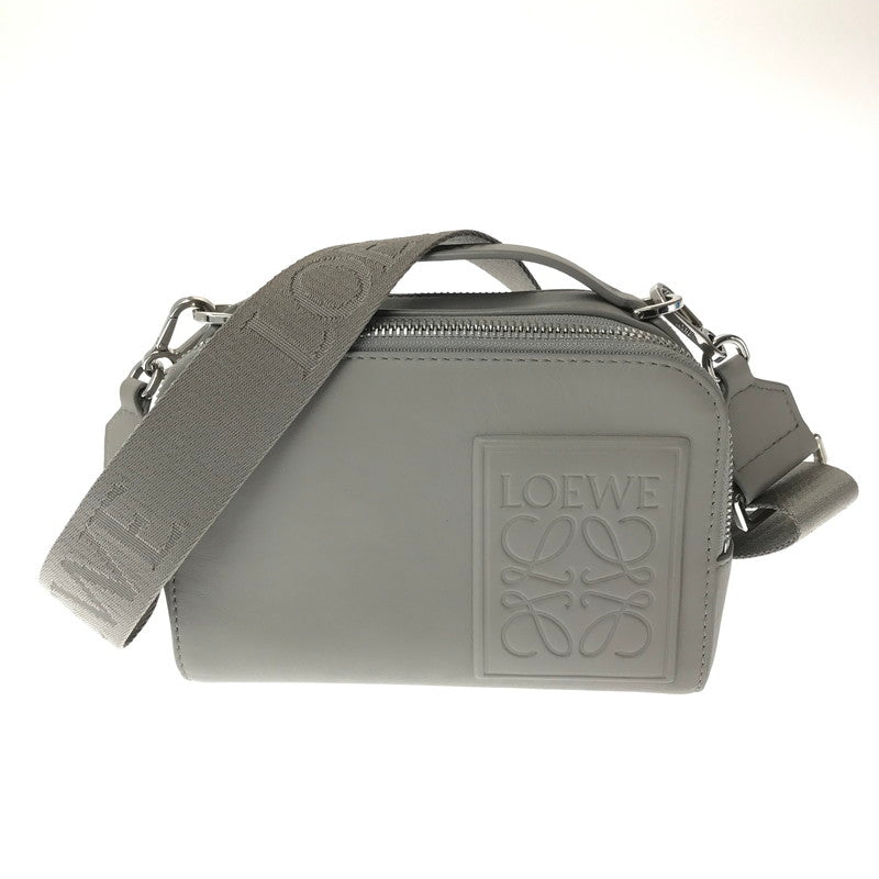 【中古品】【レディース】 LOEWE ロエベ CROSS BODY CAMERA BAG MINI 0011326543 クロスボディ カメラ バック 2WAYバッグ ショルダーバッグ カバン 180-260608-na-02-tagh カラー：SHELL GRAY 万代Net店