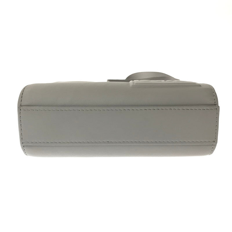 【中古品】【レディース】 LOEWE ロエベ CROSS BODY CAMERA BAG MINI 0011326543 クロスボディ カメラ バック 2WAYバッグ ショルダーバッグ カバン 180-260608-na-02-tagh カラー：SHELL GRAY 万代Net店