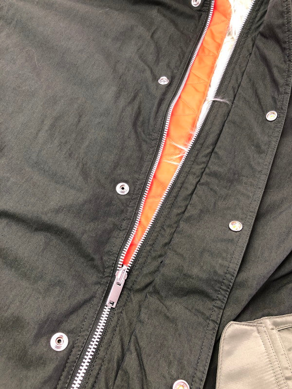 【中古品】【メンズ】 NIKE ナイキ THERMA-FIT WHITE SPACE PARKA DD6776-355 リバーシブル モッズコート アウター 148-260622-na-22-tagh サイズ：XXL カラー：カーキ 万代Net店