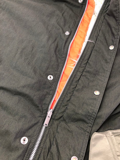【中古品】【メンズ】 NIKE ナイキ THERMA-FIT WHITE SPACE PARKA DD6776-355 リバーシブル モッズコート アウター 148-260622-na-22-tagh サイズ：XXL カラー：カーキ 万代Net店