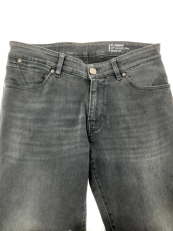 【中古品】【メンズ】 PT TORINO ピーティー トリノ STRETCH SKINNY DENIM C5DJ05Z20BAS ストレッチ スキニー デニム ジーンズ ボトムス 152-260624-rt-09-tagh サイズ：31 カラー：ブラック 万代Net店