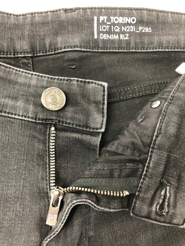 【中古品】【メンズ】 PT TORINO ピーティー トリノ STRETCH SKINNY DENIM C5DJ05Z20BAS ストレッチ スキニー デニム ジーンズ ボトムス 152-260624-rt-09-tagh サイズ：31 カラー：ブラック 万代Net店