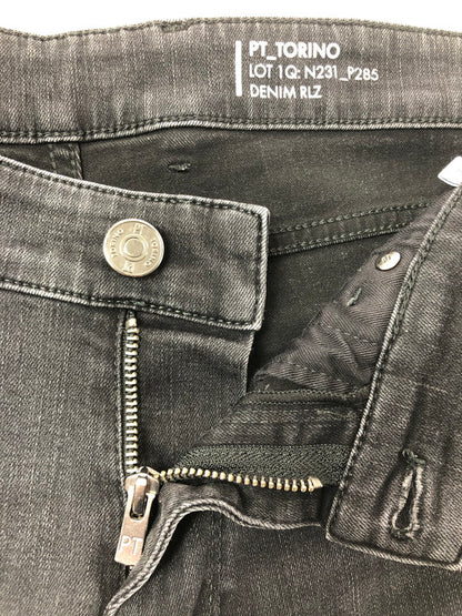 【中古品】【メンズ】 PT TORINO ピーティー トリノ STRETCH SKINNY DENIM C5DJ05Z20BAS ストレッチ スキニー デニム ジーンズ ボトムス 152-260624-rt-09-tagh サイズ：31 カラー：ブラック 万代Net店