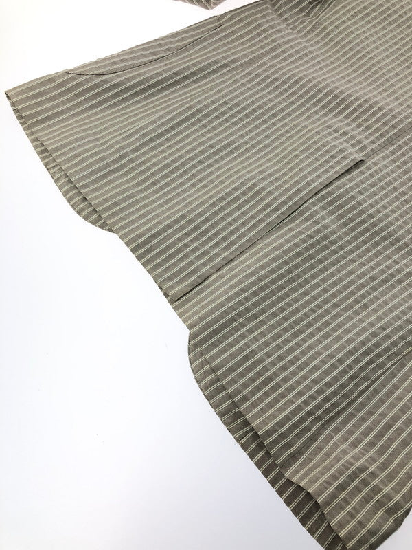 【中古品】【メンズ】 ISAIA イザイア TAILORED JACKET シルク混 テーラード ジャケット ライトアウター 147-260619-rt-10-tagh サイズ：下記参照 カラー：グレー 万代Net店