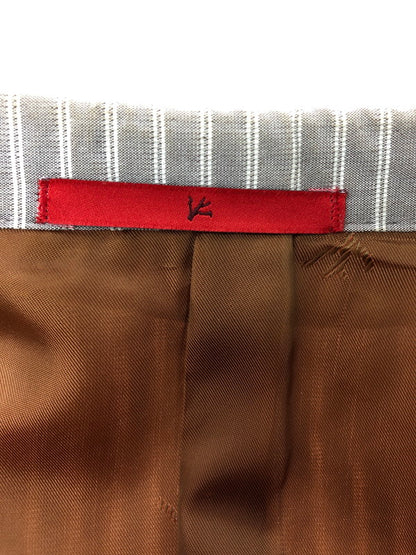 【中古品】【メンズ】 ISAIA イザイア TAILORED JACKET シルク混 テーラード ジャケット ライトアウター 147-260619-rt-10-tagh サイズ：下記参照 カラー：グレー 万代Net店