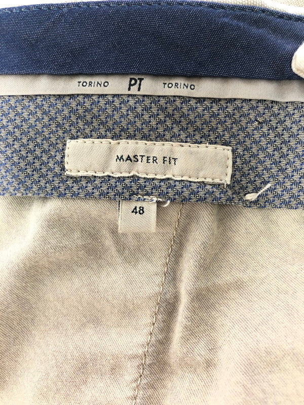【中古品】【メンズ】 PT TORINO ピーティー トリノ FLAP POCKET SLAX COATMAZ00CL1 フラップ ポケット スラックス ボトムス 152-260624-rt-10-tagh サイズ：48 カラー：ベージュ 万代Net店