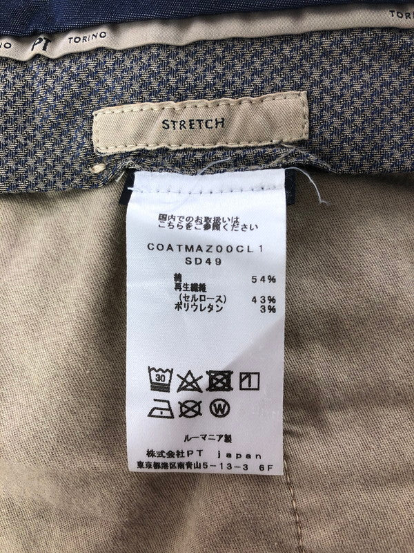 【中古品】【メンズ】 PT TORINO ピーティー トリノ FLAP POCKET SLAX COATMAZ00CL1 フラップ ポケット スラックス ボトムス 152-260624-rt-10-tagh サイズ：48 カラー：ベージュ 万代Net店