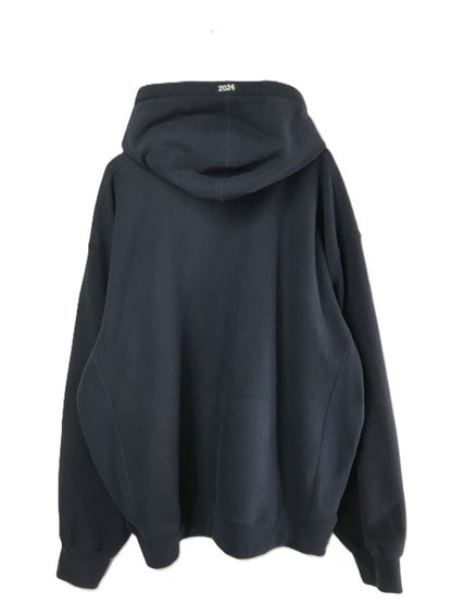 【中古品】【メンズ】 SUPREME シュプリーム 24AW BOX LOGO HOODED SWEATSHIRT ボックス ロゴ フーデッド スウェットシャツ パーカー トップス 149-260701-rt-14-tag サイズ：XXL カラー：ネイビー 万代Net店