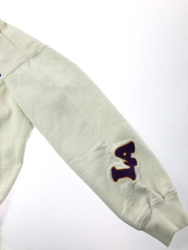 【中古品】【メンズ】 XLARGE エクストララージ FLOWER PULLOVER HOODIE 101224012009 フラワー プルオーバー フーディー 142-260619-rt-06-tagh サイズ：M カラー：ホワイト 万代Net店
