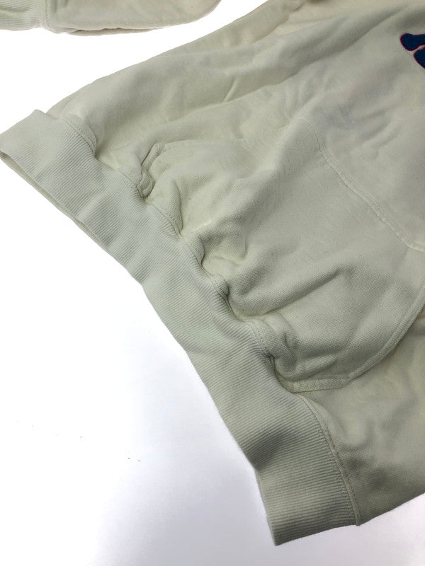【中古品】【メンズ】 XLARGE エクストララージ FLOWER PULLOVER HOODIE 101224012009 フラワー プルオーバー フーディー 142-260619-rt-06-tagh サイズ：M カラー：ホワイト 万代Net店