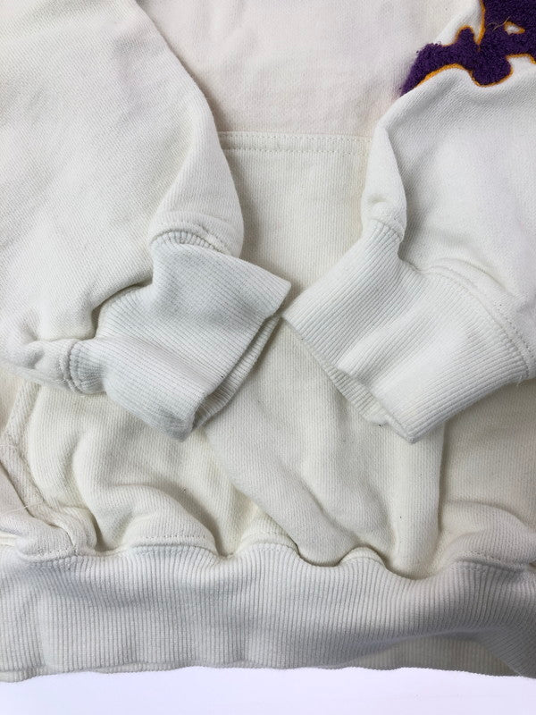 【中古品】【メンズ】 XLARGE エクストララージ FLOWER PULLOVER HOODIE 101224012009 フラワー プルオーバー フーディー 142-260619-rt-06-tagh サイズ：M カラー：ホワイト 万代Net店