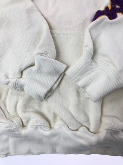 【中古品】【メンズ】 XLARGE エクストララージ FLOWER PULLOVER HOODIE 101224012009 フラワー プルオーバー フーディー 142-260619-rt-06-tagh サイズ：M カラー：ホワイト 万代Net店