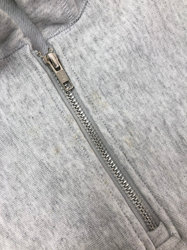 【中古品】【メンズ】 HUF ハフ HALF ZIP HOODIE ハーフ ジップ フーディー パーカー トップス 142-260619-rt-05-tagh サイズ：L カラー：グレー 万代Net店