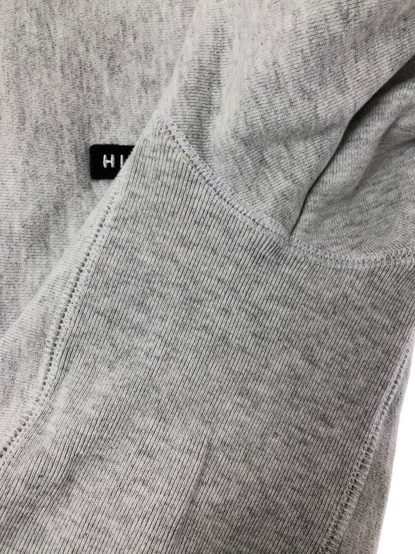 【中古品】【メンズ】 HUF ハフ HALF ZIP HOODIE ハーフ ジップ フーディー パーカー トップス 142-260619-rt-05-tagh サイズ：L カラー：グレー 万代Net店