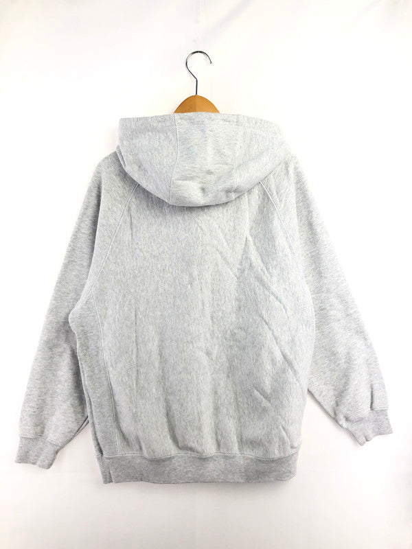 【中古品】【メンズ】 HUF ハフ HALF ZIP HOODIE ハーフ ジップ フーディー パーカー トップス 142-260619-rt-05-tagh サイズ：L カラー：グレー 万代Net店