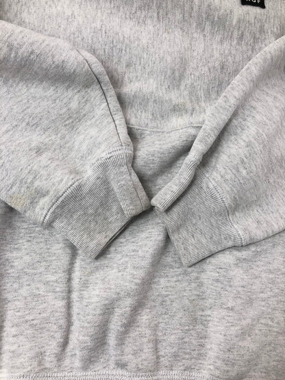 【中古品】【メンズ】 HUF ハフ HALF ZIP HOODIE ハーフ ジップ フーディー パーカー トップス 142-260619-rt-05-tagh サイズ：L カラー：グレー 万代Net店