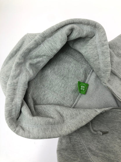 【中古品】【メンズ】 HUF ハフ HALF ZIP HOODIE ハーフ ジップ フーディー パーカー トップス 142-260619-rt-05-tagh サイズ：L カラー：グレー 万代Net店