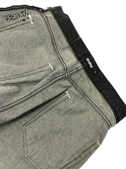 【中古品】【メンズ】 XLARGE エクストララージ FLOWER DENIM PANTS 101224031006 フラワー デニム パンツ ジーンズ ボトムス 153-260624-rt-16-tagh サイズ：32 カラー：インディゴ 万代Net店