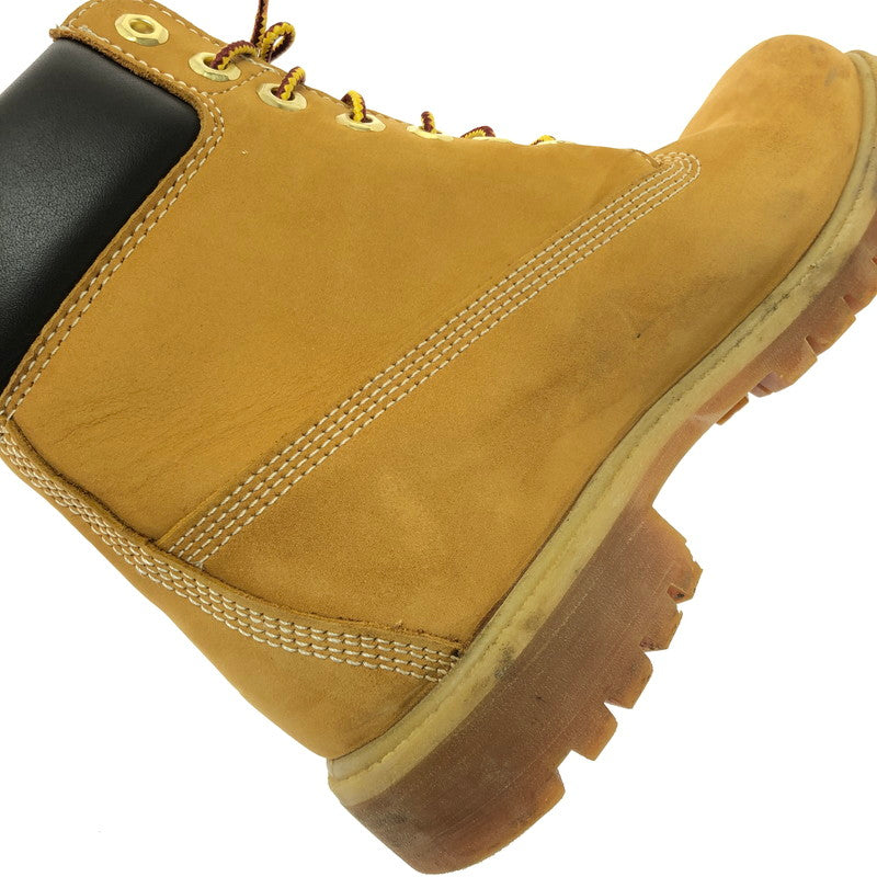 【中古品】【メンズ】 TIMBERLAND ティンバーランド 6INCH PREMIUM BOOT 010061 6インチ プレミアム ブーツ 靴 164-260627-na-10-tagh サイズ：7.5 カラー：WHEAT NUBUCK" 万代Net店