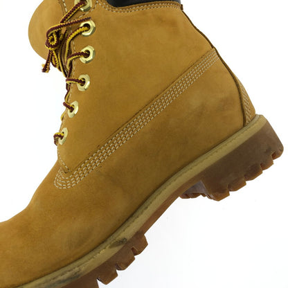 【中古品】【メンズ】 TIMBERLAND ティンバーランド 6INCH PREMIUM BOOT 010061 6インチ プレミアム ブーツ 靴 164-260627-na-10-tagh サイズ：7.5 カラー：WHEAT NUBUCK" 万代Net店